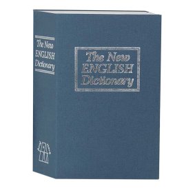 Сейф книга, коробка Англійська словник TS 0209 ключ