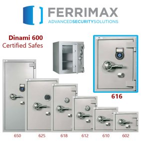 Burglar-resistant safe Ferrimax Dinami CF-616 (EK Grade V)