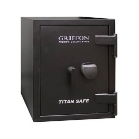 Safe fire burglar-resistant Griffon CL II.68.E BLACK