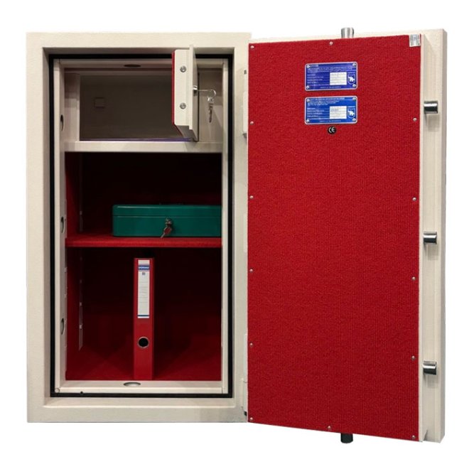 Сейф вогнезламостійкий Griffon CL II.90.K.E CREAM фото 2 Сейф вогнезламостійкий Griffon CL II.90.K.E CREAM фото 2