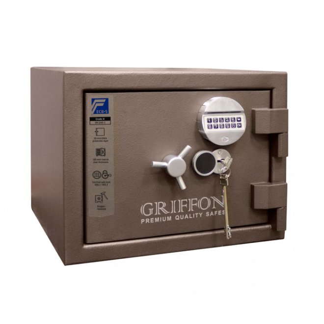 Сейф вогневзломостійкий Griffon CLE III.37.K.E фото 1