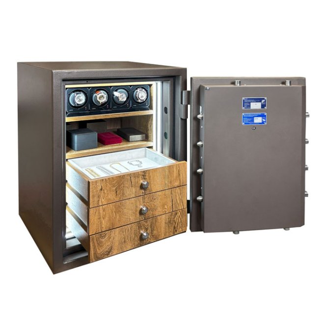 Burglary-resistant safe Griffon CLE III.80.EW COMBI BROWN photo 3 Burglary-resistant safe Griffon CLE III.80.EW COMBI BROWN photo 3