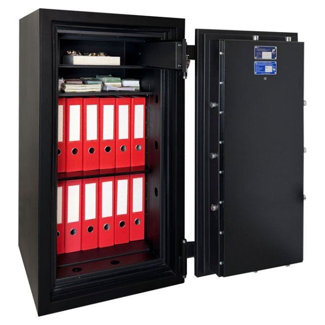 Сейф огневзломостойкий Griffon F120CL I.110.ET Black фото 2