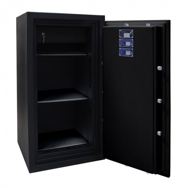 Сейф вогнезломостійкий Griffon F120CL I.110.KT Black фото 2