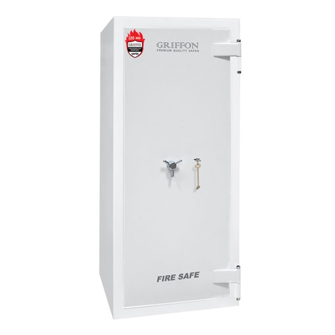 Сейф вогнезломостійкий Griffon F120CL I.130.KT White фото 1