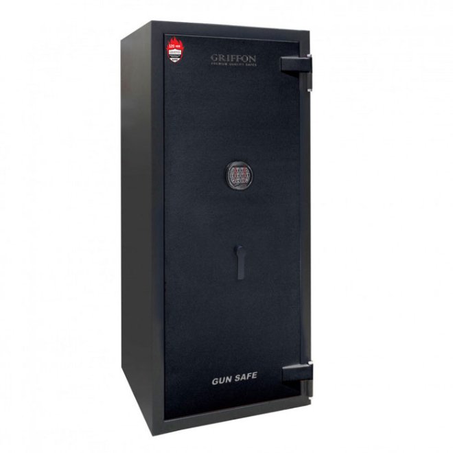 Сейф вогнезломостійкий Griffon F120CL I.150.E GUN Black фото 1 Сейф вогнезломостійкий Griffon F120CL I.150.E GUN Black фото 1