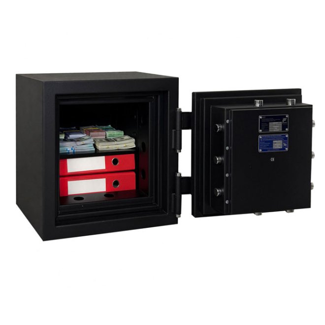 Сейф огневзломостойкий Griffon F120CL I.51.E Black фото 3
