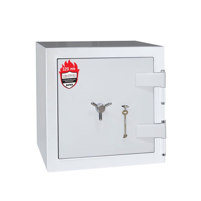 Сейф вогнезломостійкий Griffon F120CL I.51.KT White фото 1 Сейф вогнезломостійкий Griffon F120CL I.51.KT White фото 1