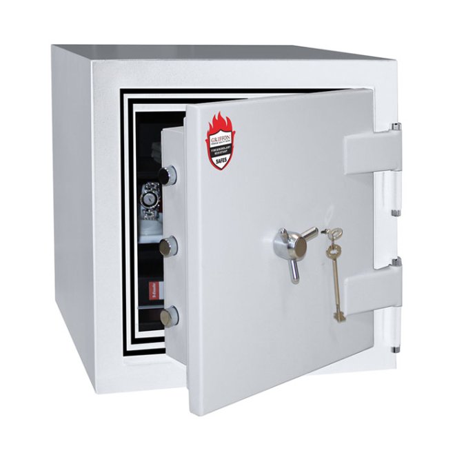 Сейф вогнезломостійкий Griffon F120CL I.51.KT White фото 1