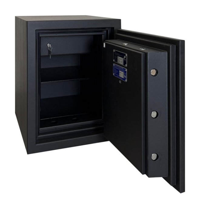 Сейф вогнезломостійкий Griffon F120CL I.63.KT Black фото 2 Сейф вогнезломостійкий Griffon F120CL I.63.KT Black фото 2