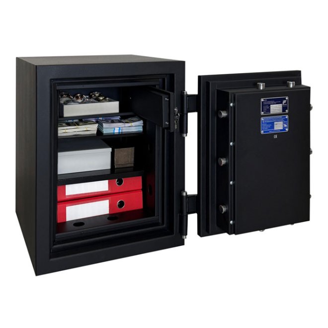 Сейф вогнезломостійкий Griffon F120CL I.63.ET Black фото 3 Сейф вогнезломостійкий Griffon F120CL I.63.ET Black фото 3