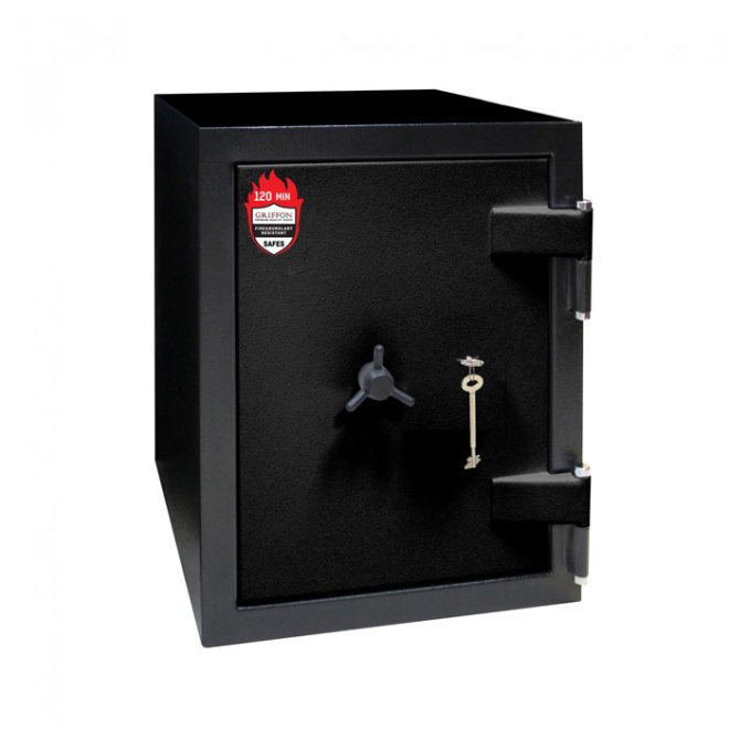 Сейф вогнезломостійкий Griffon F120CL I.63.KT Black фото 1 Сейф вогнезломостійкий Griffon F120CL I.63.KT Black фото 1