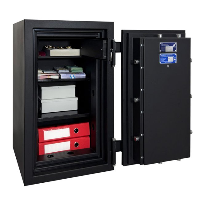 Сейф огневзломостойкий Griffon F120CL I.84.ET Black фото 3