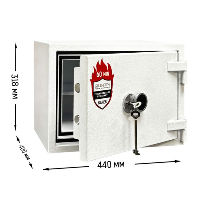 Сейф огнестойкий Griffon FRS.30.K WHITE фото 2