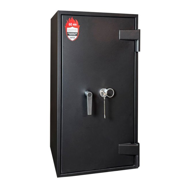 Сейф вогнестійкий Griffon FRS.90.K BLACK фото 1 Сейф вогнестійкий Griffon FRS.90.K BLACK фото 1