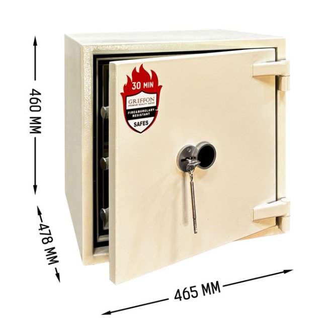 Сейф огнестойкий Griffon FRSL.45.K CREAM фото 2