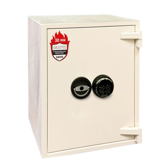 Сейф вогнестійкий Griffon FRSL.57.E CREAM фото 1