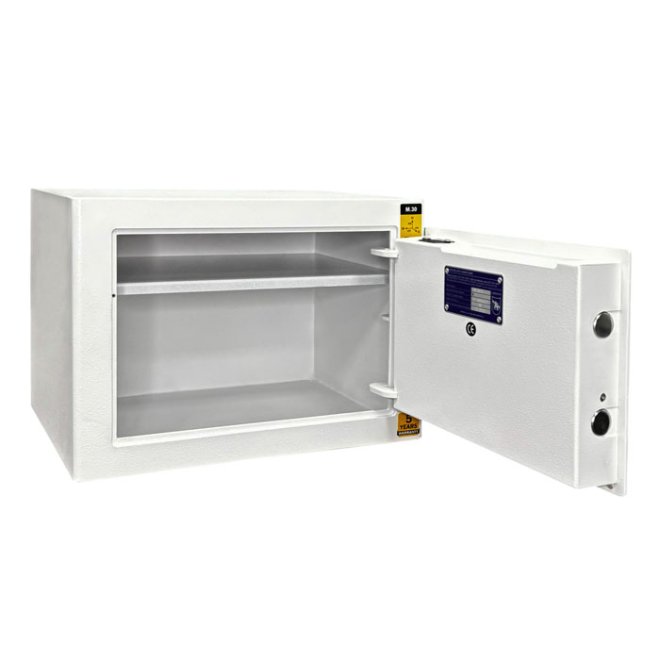 Сейф меблевий Griffon M.30.E WHITE GLOSS фото 2 Сейф меблевий Griffon M.30.E WHITE GLOSS фото 2