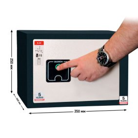 Furniture safe Griffon S.25.FP with biometric lock Furniture safe Griffon S.25.FP with biometric lock