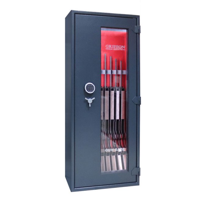 Gun safe GRIFFON GD.640.ET GLASS photo 1 Gun safe GRIFFON GD.640.ET GLASS photo 1