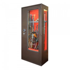 Сейф збройовий GRIFFON GD.840.ET GLASS BROWN з ударостійким склом на дверях і бічних стінках Сейф збройовий GRIFFON GD.840.ET GLASS BROWN з ударостійким склом на дверях і бічних стінках