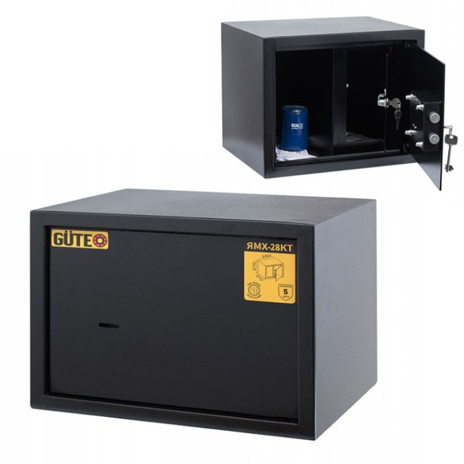 Сейф меблевий Gute ЯМХ-28КT для пістолета фото 1 Сейф меблевий Gute ЯМХ-28КT для пістолета фото 1