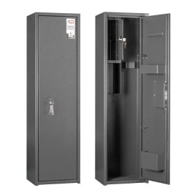 Сейф оружейный GunSafe ШОС-1100 антрацитово-серый Сейф оружейный GunSafe ШОС-1100 антрацитово-серый