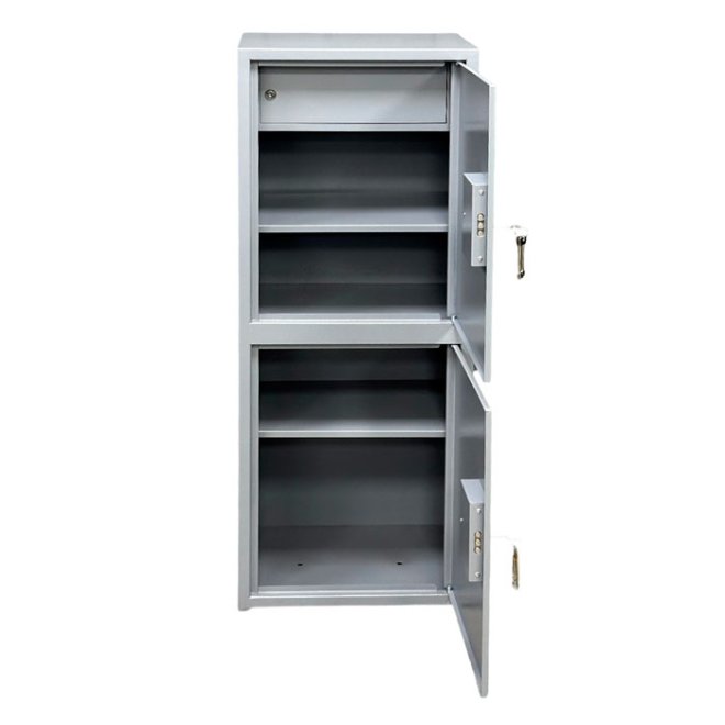 GunSafe SBE-1220/2 grey office safe photo 2 GunSafe SBE-1220/2 grey office safe photo 2