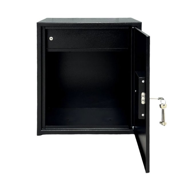 Сейф офісний GunSafe СБЕ-550 чорний фото 2 Сейф офісний GunSafe СБЕ-550 чорний фото 2