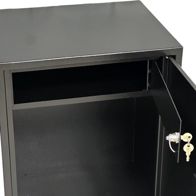 Сейф офісний GunSafe СБЕ-550 чорний фото 3 Сейф офісний GunSafe СБЕ-550 чорний фото 3