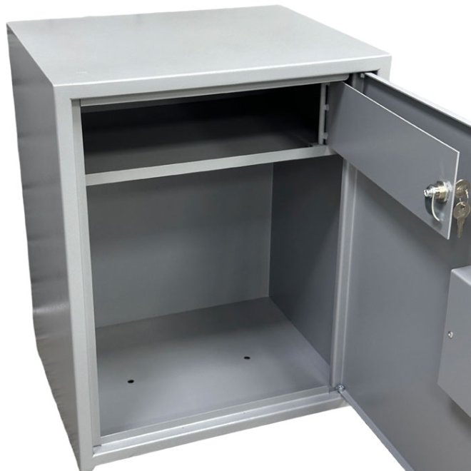 GunSafe SBE-550 grey office safe photo 3 GunSafe SBE-550 grey office safe photo 3